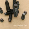 black oxide hex socket set screws with dog point DIN915